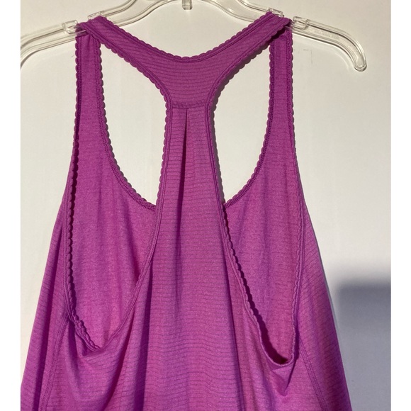 Lululemon 105F Singlet Lightweight Racerback for Yoga Tank in Dark Pink Size 4-6 - Picture 6 of 11